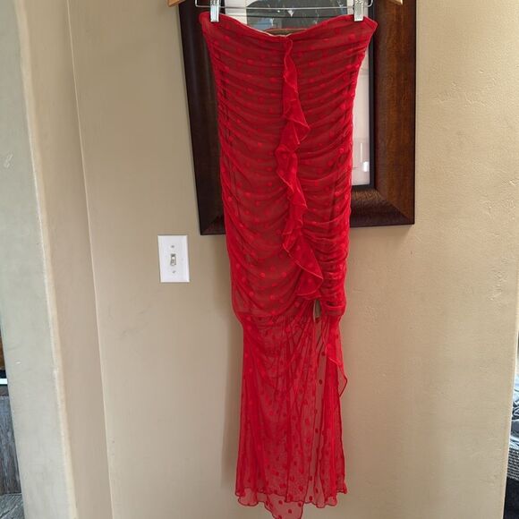 MAJORELLE  Brady in Red Dress Small - Picture 5 of 7